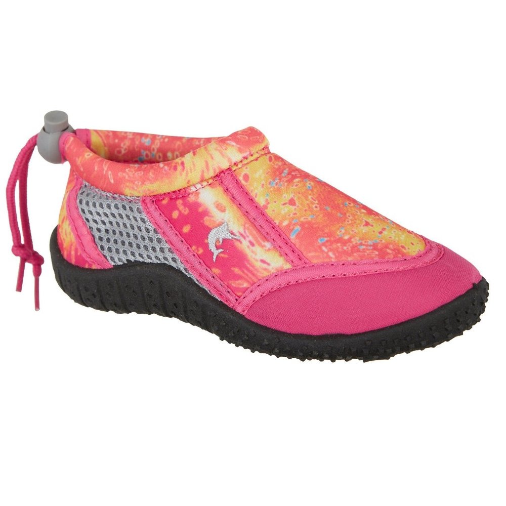 Reel Legends Girls Adjustable Water Swim Shoes